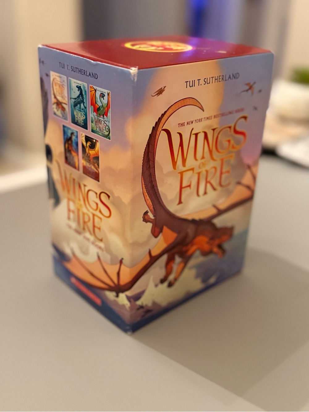 Scholastic Wings of Fire Box Set -Books 1-5